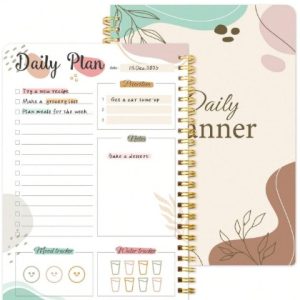 Daily planner notebook